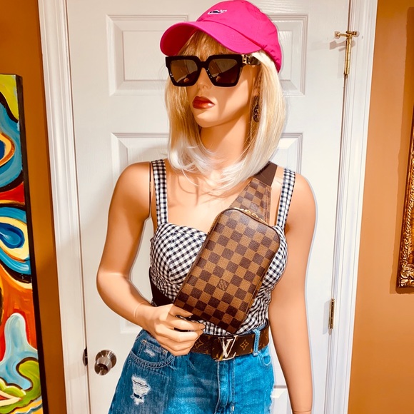 🧸🧸🧸 Authentic Louis Vuitton Geronimo Bodybag - Picture 14 of 15